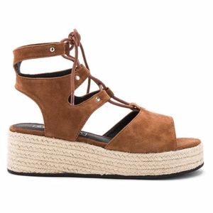 Sol Sana Ginger Wedge - Chestnut